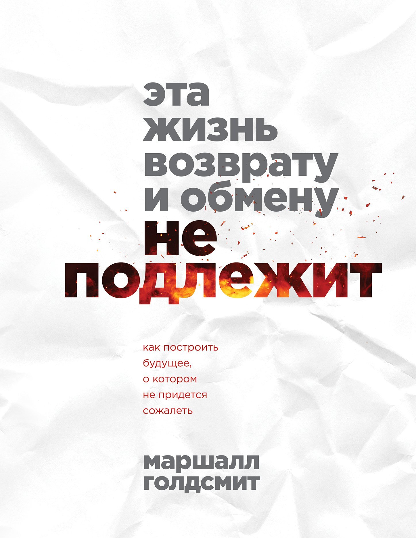 читать Эта жизнь возврату и обмену не подлежит. Как построить будущее, о котором не придется сожалеть