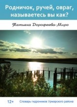 читать Родничок, ручей, овраг, называетесь вы как? Словарь гидронимов Урмарского района