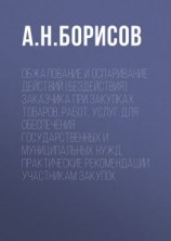 читать Обжалование и оспаривание действий (бездействия) заказчика при закупках товаров, работ, услуг для обеспечения государственных и муниципальных нужд. Практические рекомендации участникам закупок