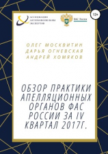 читать Обзор практики апелляционных органов ФАС России за IV квартал 2017г.