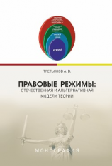 читать Правовые режимы: отечественная и альтернативная модели теории