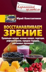 читать Восстанавливаем зрение. Правильное питание, лечение солнцем, медитация, рефлексотерапия, народная медицина, действенные упражнения