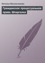 читать Гражданское процессуальное право. Шпаргалка