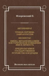 читать Автореферат. Троице-Сергиева Лавра и Россия. Иконостас. Имена. Метафизика имен в историческом освещении. Имя и личность. Предполагаемое государственное устройство в будущем